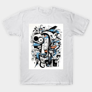 Cartoon Anteater Graffiti #1 T-Shirt